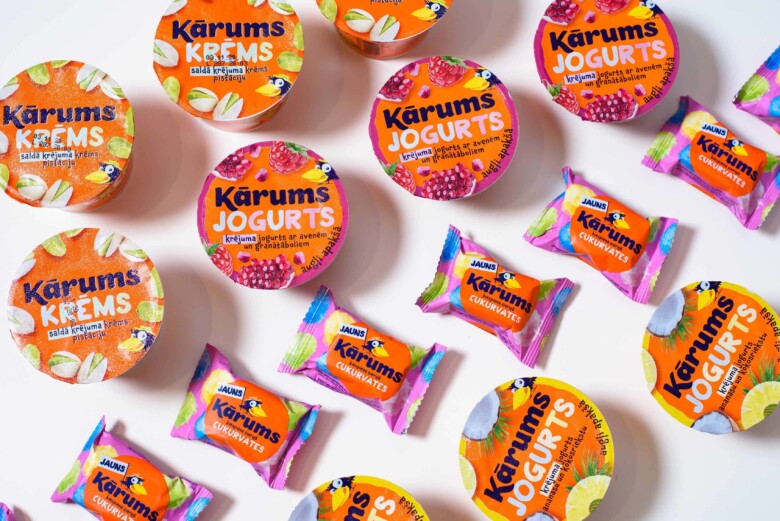 “Kārums” удивляет небывалыми йогуртовыми сырками и новыми вкусами